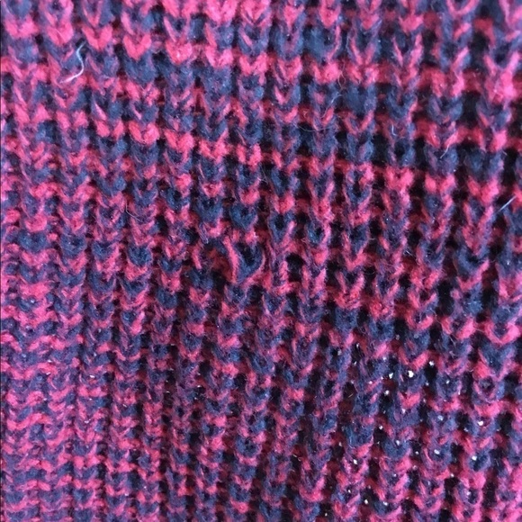 Style & Co red and black long sleeve sweater Large - Picture 11 of 13
